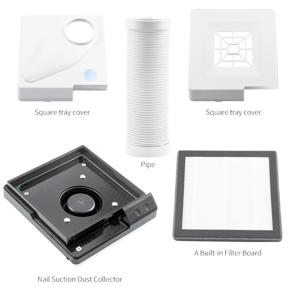 Пылесборник для ногтей 60 Вт пылесос 4500 об/мин вытяжной вентилятор маникюра |
