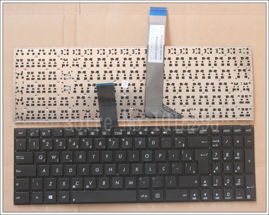 Новинка Клавиатура ноутбука BR Для ASUS R550C R550CA R550CB R550CM P56C P56CB E56C E56CB S505 S505CA S505CB S505CM