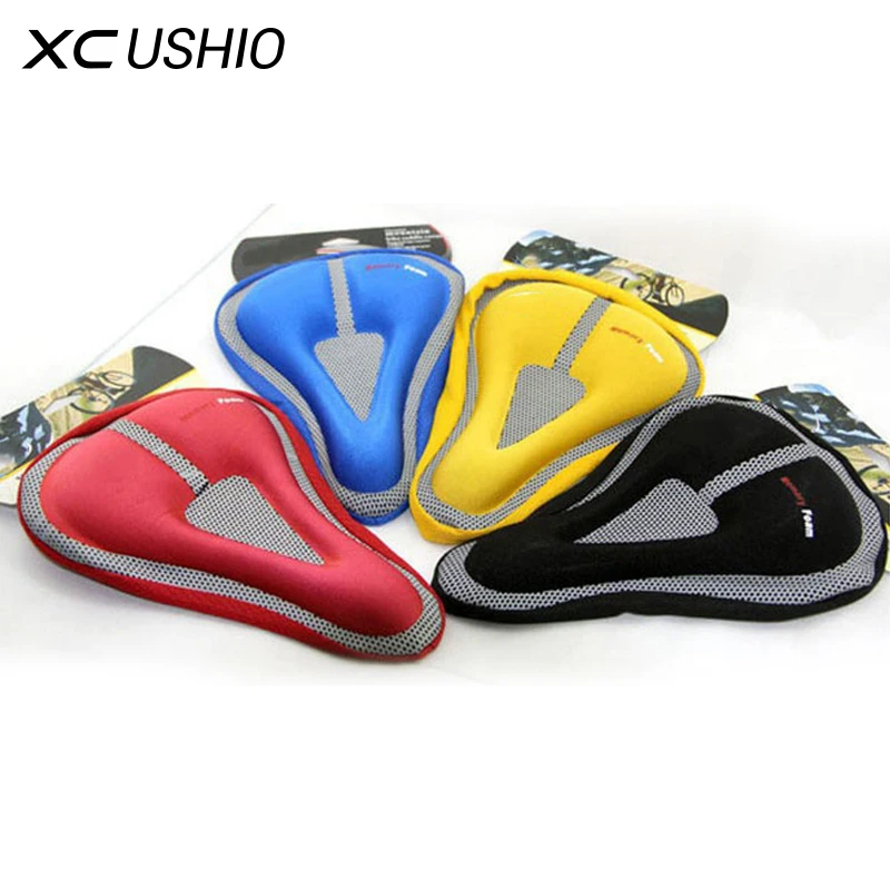 Новый 1x Пены Памяти Велосипед Седло Велоспорт Сиденья Мат удобная Подушка Мягкая