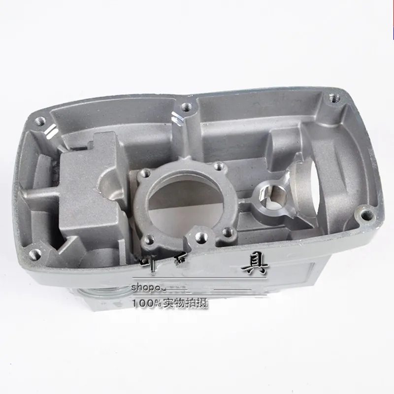 Серый алюминиевый корпус коробки передач кривошипный Корпус в сборе Замена для