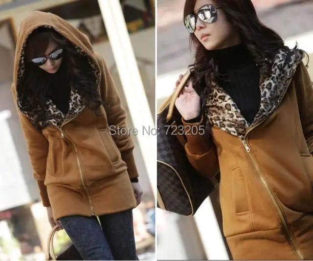 Размер S XXL 3 цвета женская новая модная куртка пальто леопардовая подкладка с