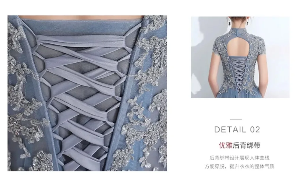 Пыльный синий настоящая фотография женское вечернее платье Летнее vestidos De Noiva Полная длина Формальные Макси платья великолепное длинное платье для красоты