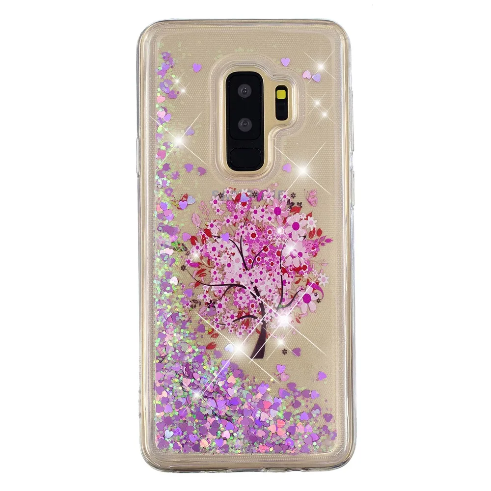 Cute Unicorn Marble Glitter Star Dynamic Liquid Quicksand Case For Samsung Galaxy A6 Plus A8 J6 2018 A5 2017 J3 2016 Back Cover |