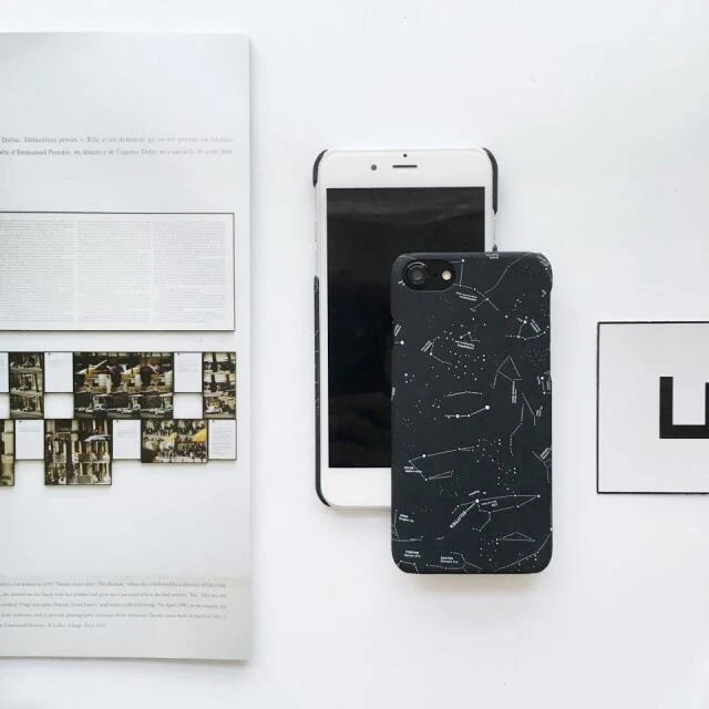 Милый чехол для телефона с изображением созвездия Луны для iphone XS Max X XR 8 7 6 S Plus 5 5S SE чехол s Ретро Вселенная серия задняя крышка Капа