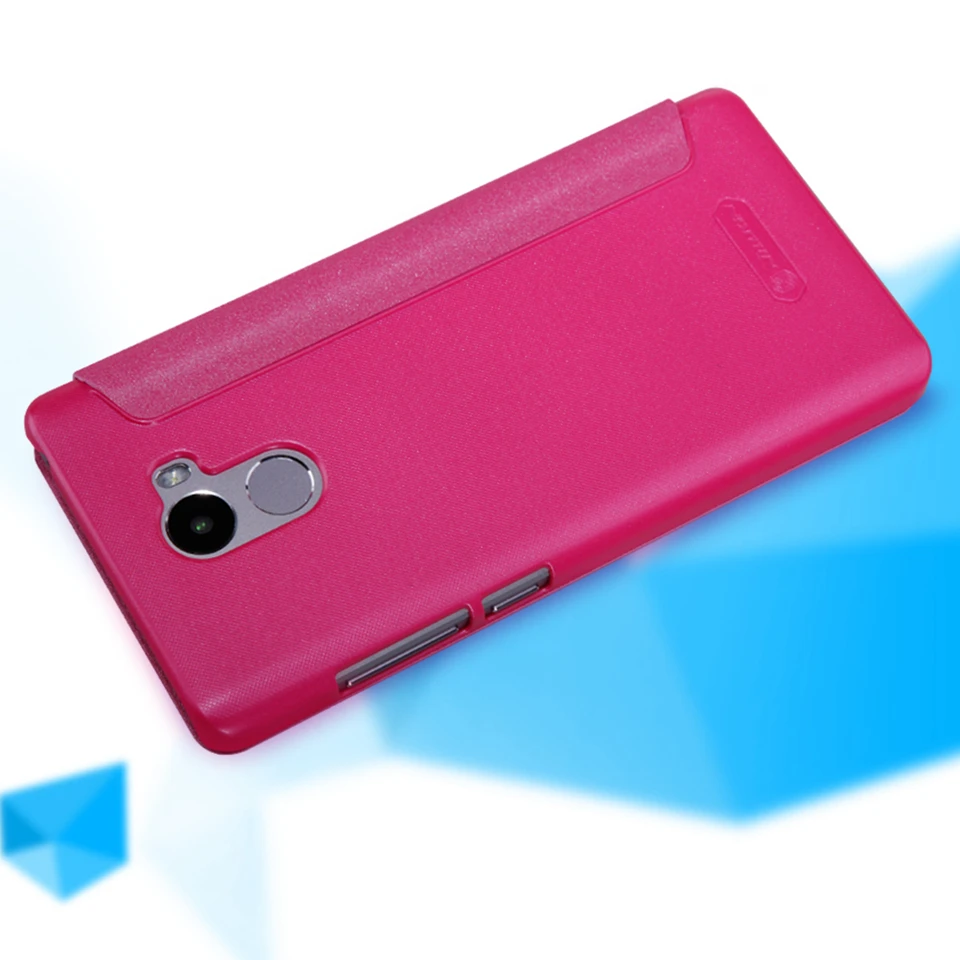 Nillkin Xiaomi Redmi4 PRO Чехол для телефона Nillkin блестящий чехол для Xiaomi Redmi 4 Pro Чехол для Телефона Защитный флип-чехол