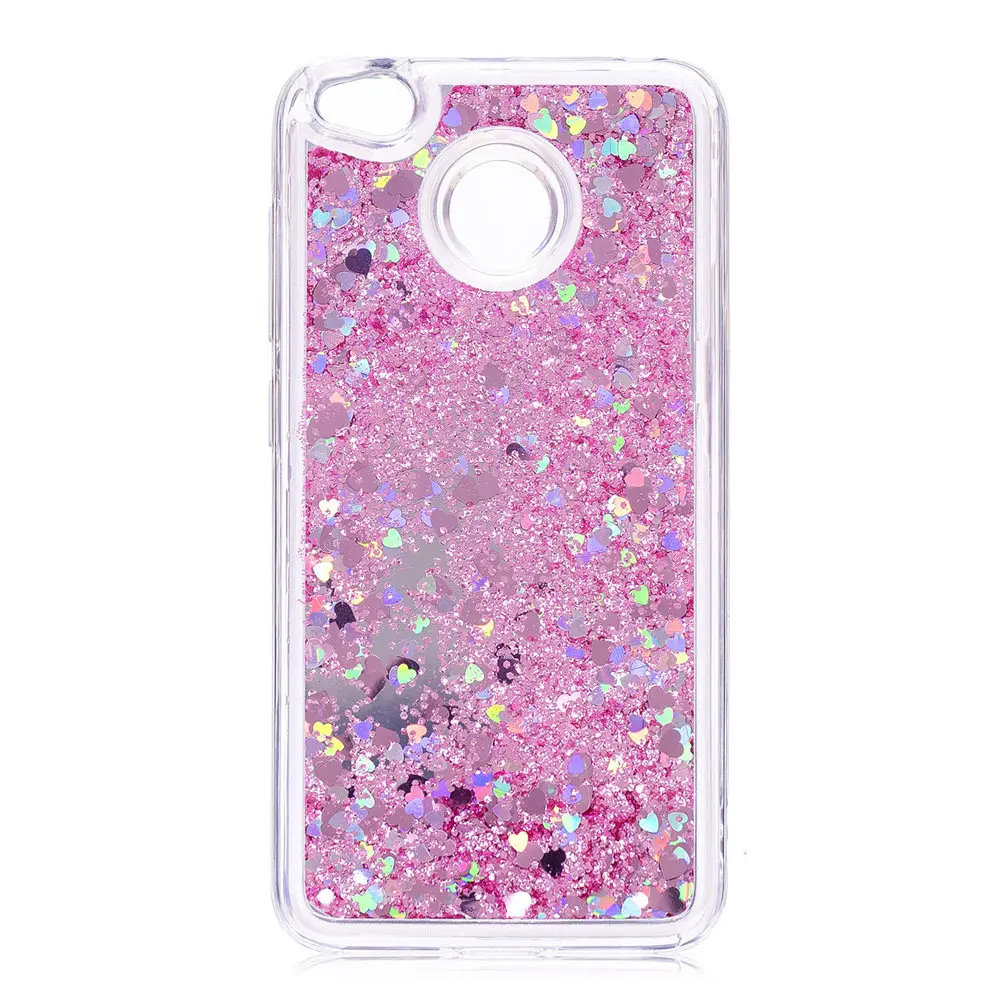 Mirror Flash Star Case for Xiaomi Redmi 4X 4 X Redmi4X Liquid Quicksand Silicone Cover X4 Red mi Phone |