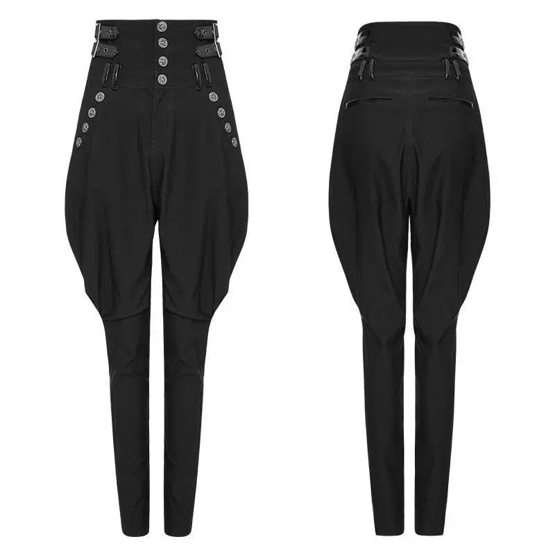 Панковские рейв женские военные Стиль повседневные ездовые Бриджи K 289|Брюки| |