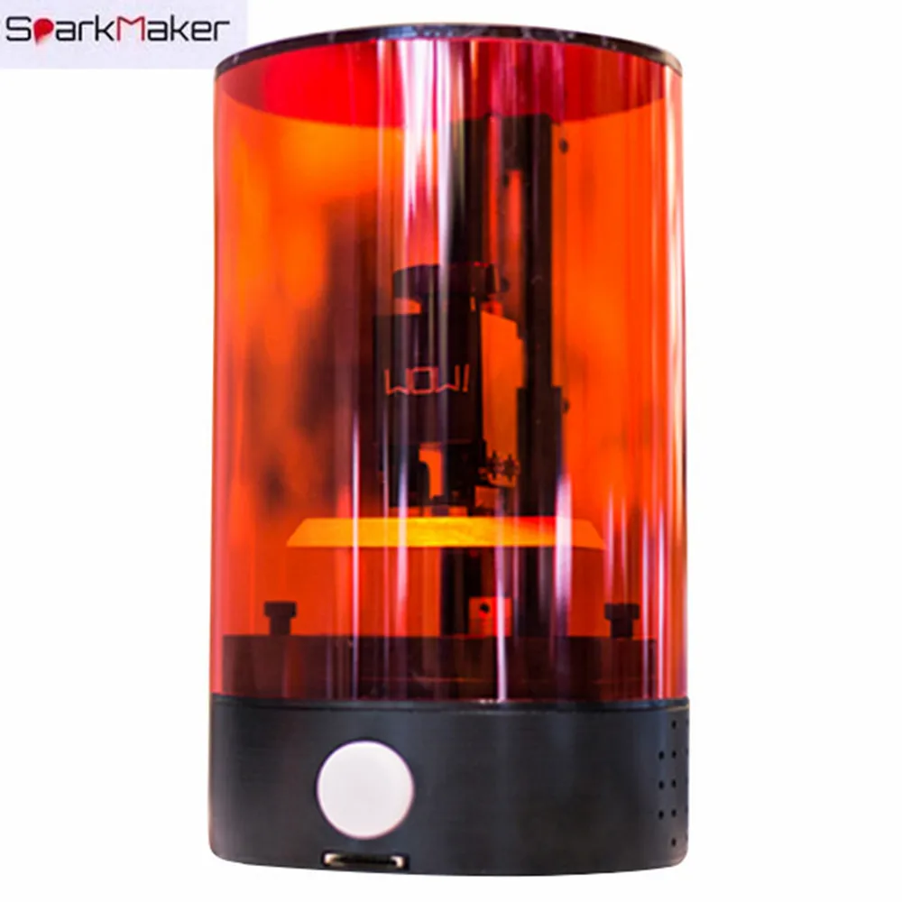 Original wit оригинальный SparkMaker SLA UV 3d принтер мини настольный HD DLP lcd офлайн Печать