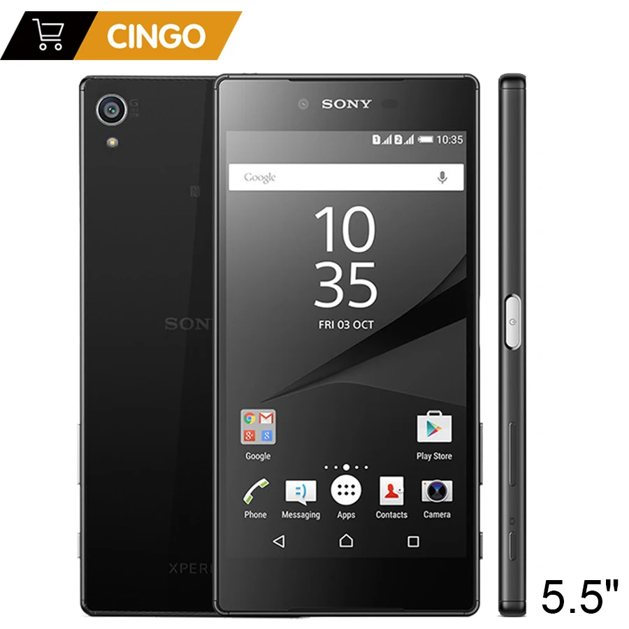 Оригинальный разблокированный мобильный телефон Sony Xperia Z5 Premium E6883 3 Гб ОЗУ 32 ПЗУ