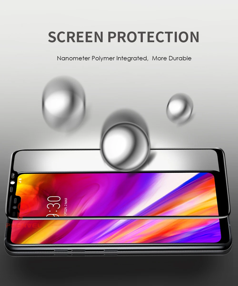Защитная пленка для экрана LG G7 5D Phenvel 9H олеофобное покрытие из закаленного стекла для LG G7 Thinq Q9 One G7
