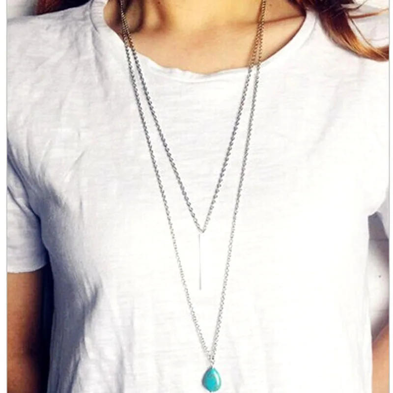 Простые уличные капли воды металлические стержни кисточки многослойное