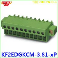 KF2EDGK 3,81 2P~ 12P PCB клеммные блоки 15EDGK 3,81 мм 2PIN~ 12PIN MC 1,5/2-ST-3, 81-1803578 Феникс контакт KEFA DEGSON