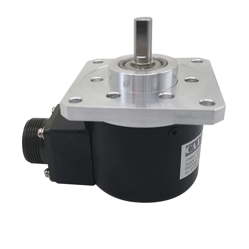 Кодовый Поворотный энкодер EL63D1000Z5/28P8S3MR фаза ABZ Push pull 1000 1500 2500PPR 63 мм фланец оптический инкрементный энкодер