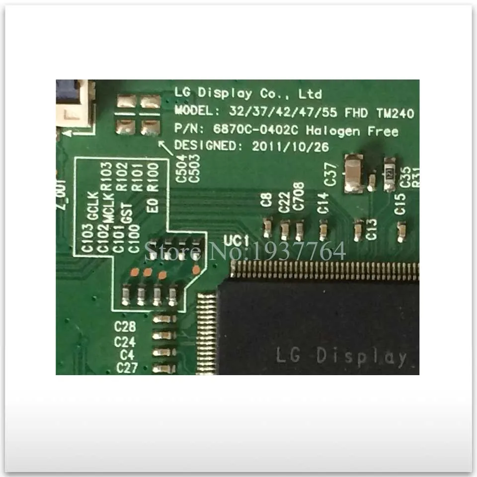 

new good working High-quality board 6870C-0402B 6870C-0402C LC32/37/42/47/55 FHD TM240 LG logic board