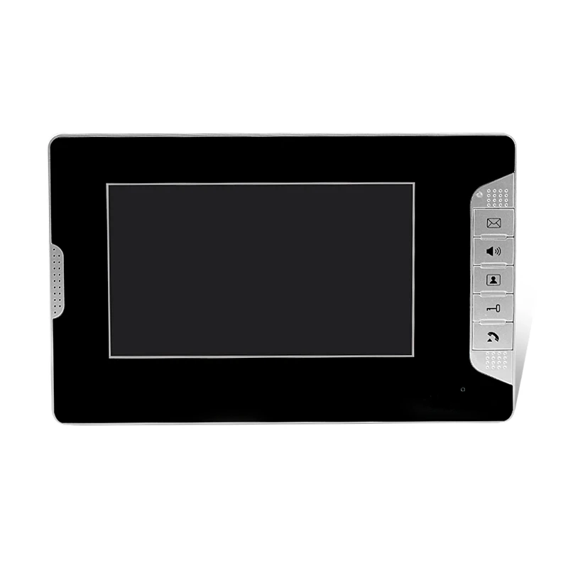 

7" TFT Color Video Door Phone Intercom System Video Doorbell Indoor Monitor Unit with 25 Ringtone for Home Apartment Safe V70E