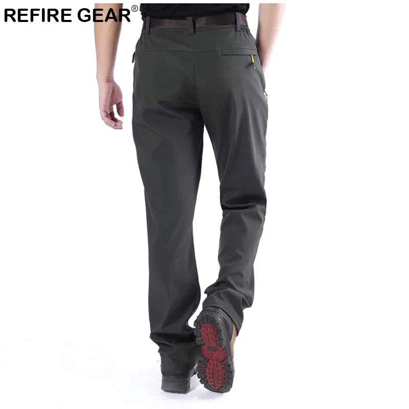 Мужские спортивные брюки ReFire Gear теплые дышащие из мягкого флиса быстросохнущие