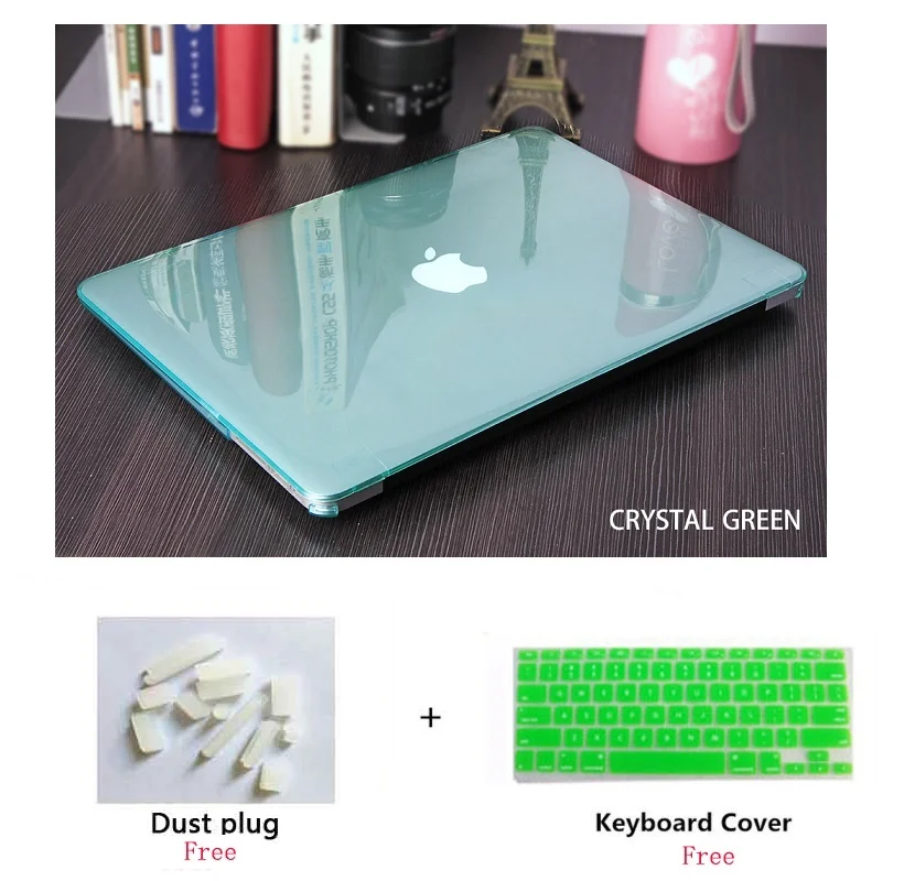Хрустальный пластиковый жесткий чехол для клавиатуры только Apple Macbook Pro 13 дюймов с