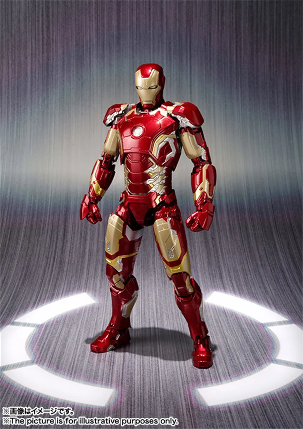 SH Figuarts Железный человек Марка 42 с диван ПВХ фигурка коллекционные модели игрушки