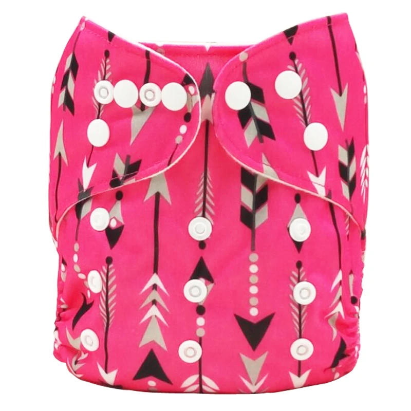 [Милый зеленый] водонепроницаемые детские подгузники для младенцев Тканевые