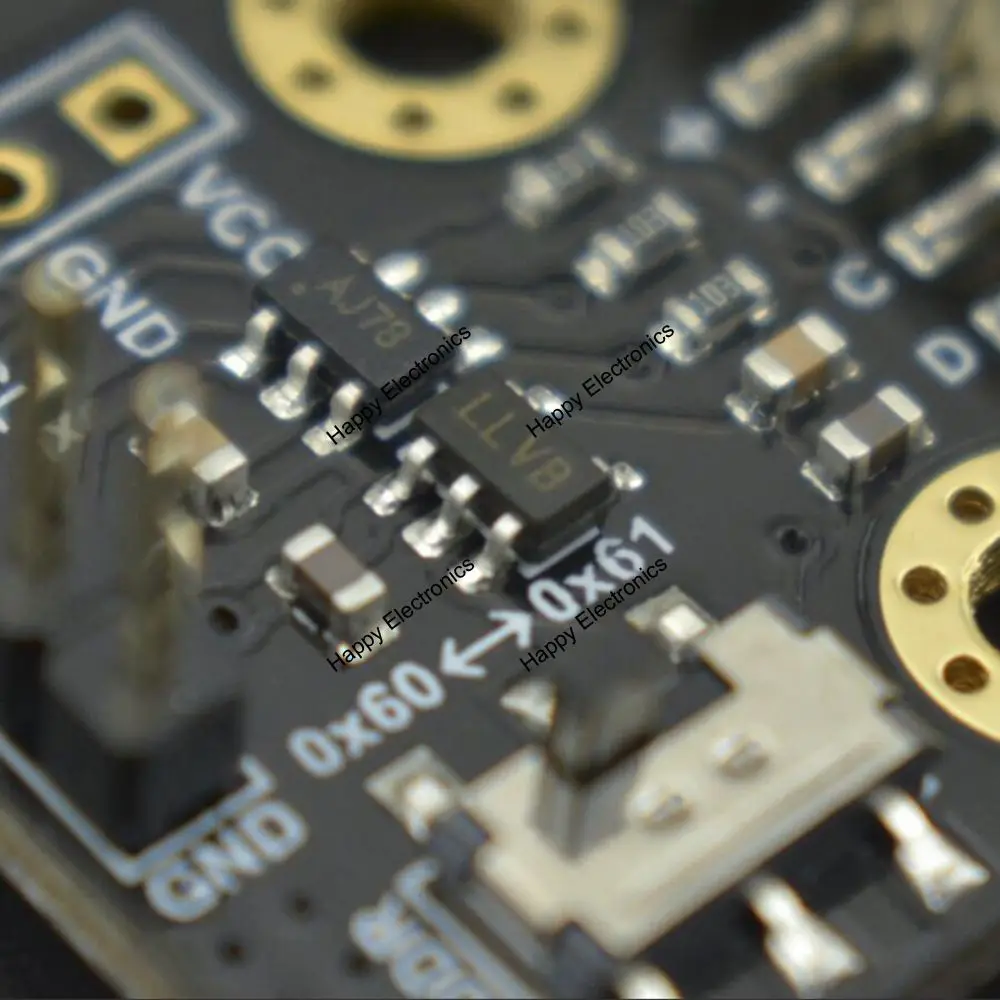 DFRobot Gravity I2C 12 разрядный цифро аналоговый модуль преобразователя AD DA С MCP4725 EEPROM