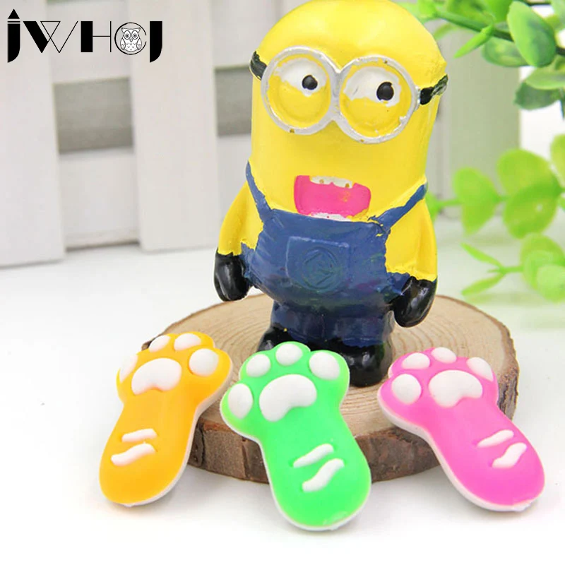 6 шт./лот новинка милый светящийся резиновый ластик креативные принадлежности