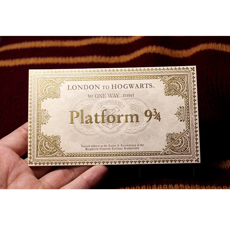 Лондонская Экспресс Реплика билета на поезд и рыцарского автобуса 1 шт. | HP Prop