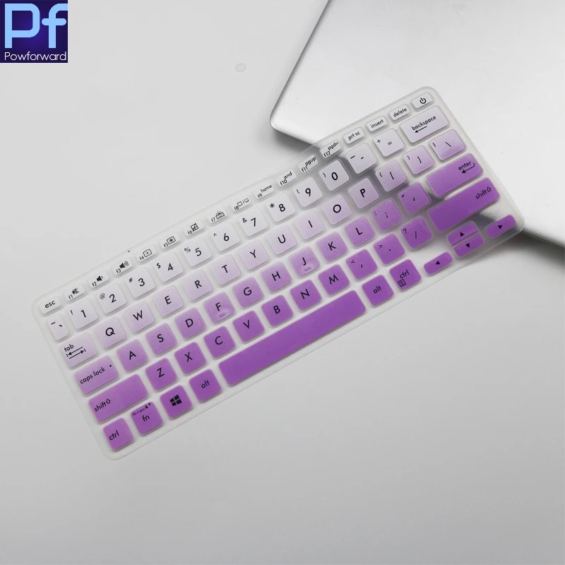 Силиконовая защитная накладка на клавиатуру для ноутбука Asus Vivobook 14 2019 X420Ua X420 X420Ca