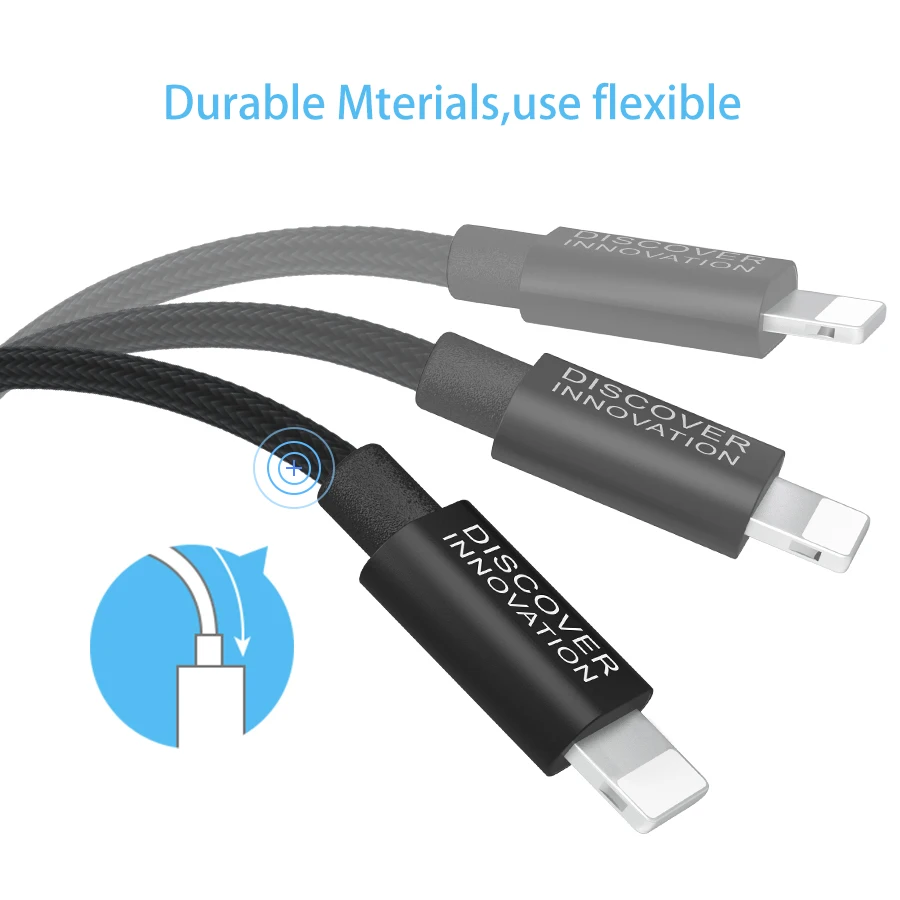 NILLKIN USB кабель для передачи данных 5 5S se кабели iPhone Lightning Кабель зарядное