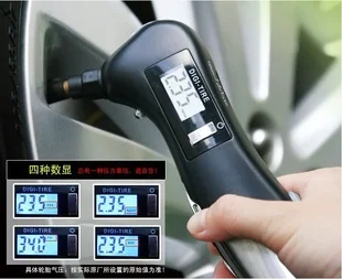 9 в 1 цифровой датчик давления шинах и молоток безопасности с множеством