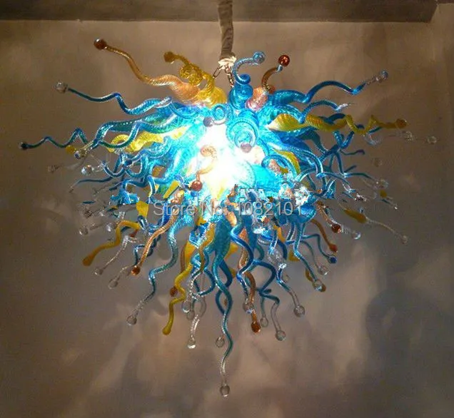 

Free Shipping AC LED Pretty Colors Art Chandelier Glass Lighting Decoration
