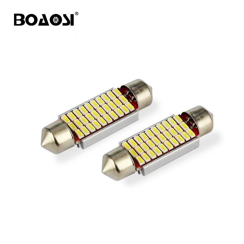 6x CANbus светодиодный 36 мм C5W лампа 3014 SMD регистрационная номерная табличка