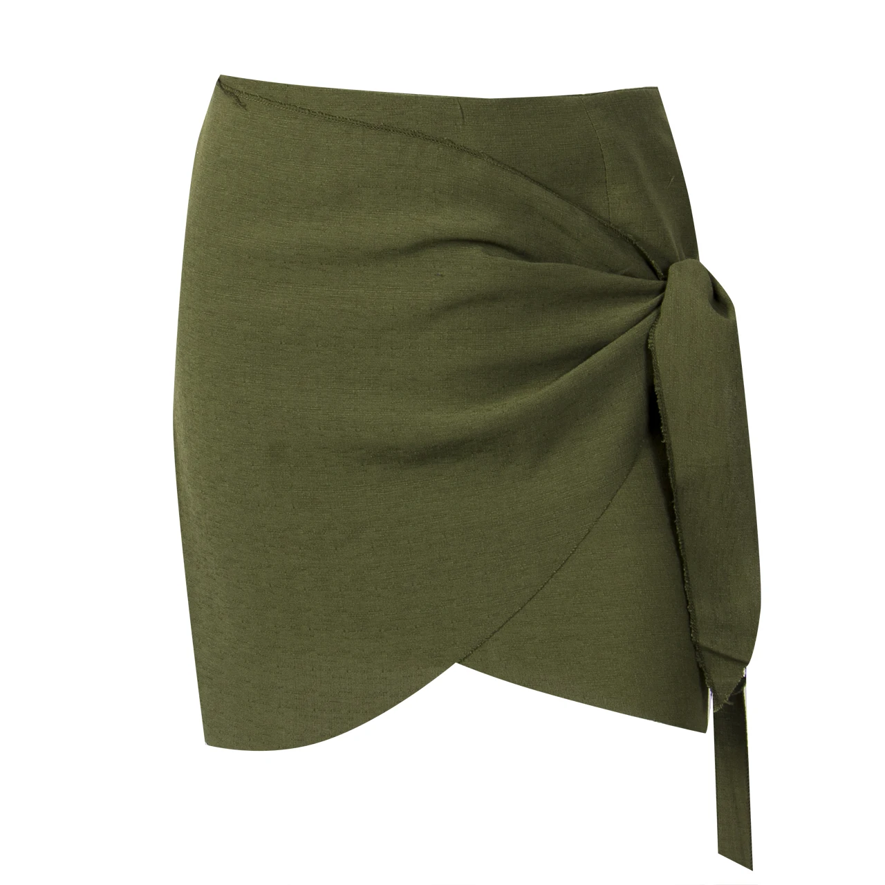 Женская летняя мини юбка повседневная Асимметричная с высокой талией|mini skirt|irregular