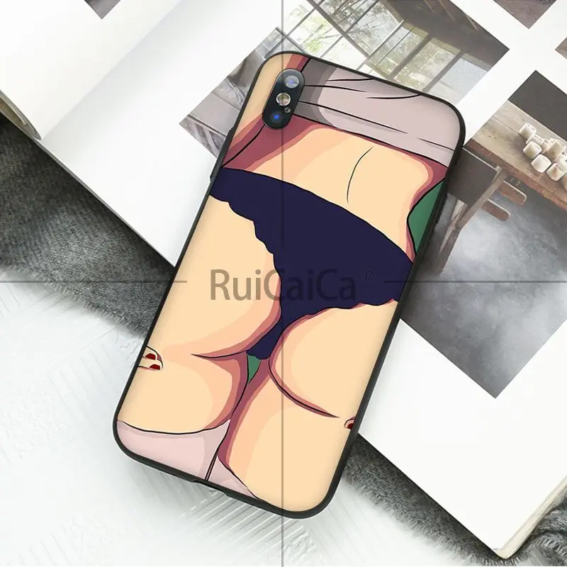 Ruicaica Summer sexy babes ass Painted Beautiful Phone Accessories Case for Apple iPhone 8 7 6 6S Plus X XS MAX 5 5S SE XR Cover | Мобильные