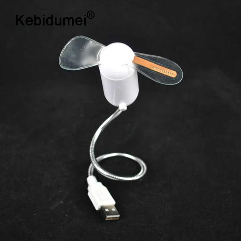 DIY Творческий Регулируемый мини USB вентиляторы с светодиодный вентилятор