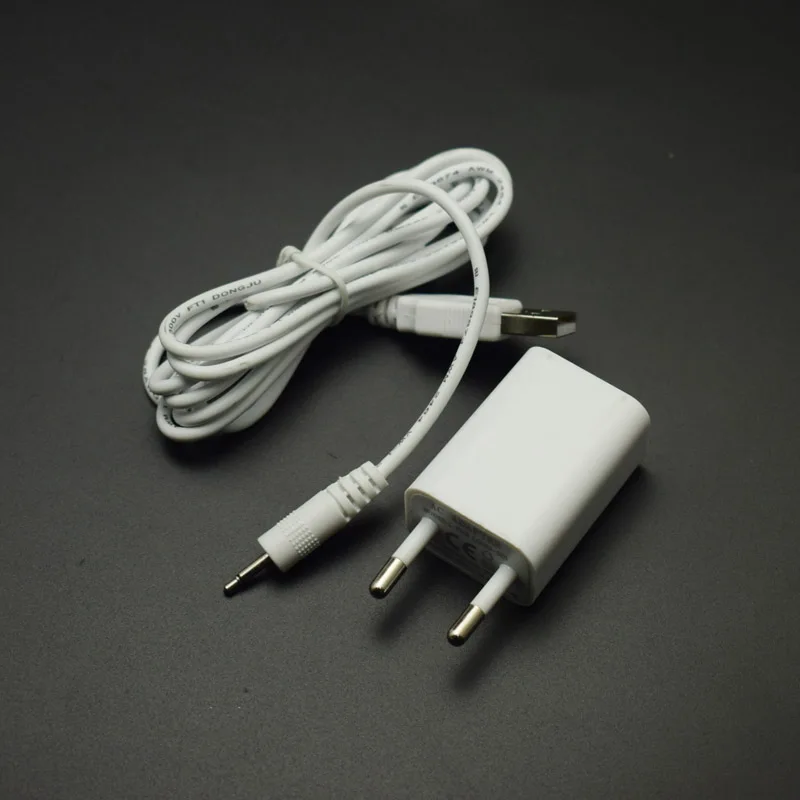 Адаптер с европейской вилкой 4 5 В и usb-кабелем для перманентного макияжа