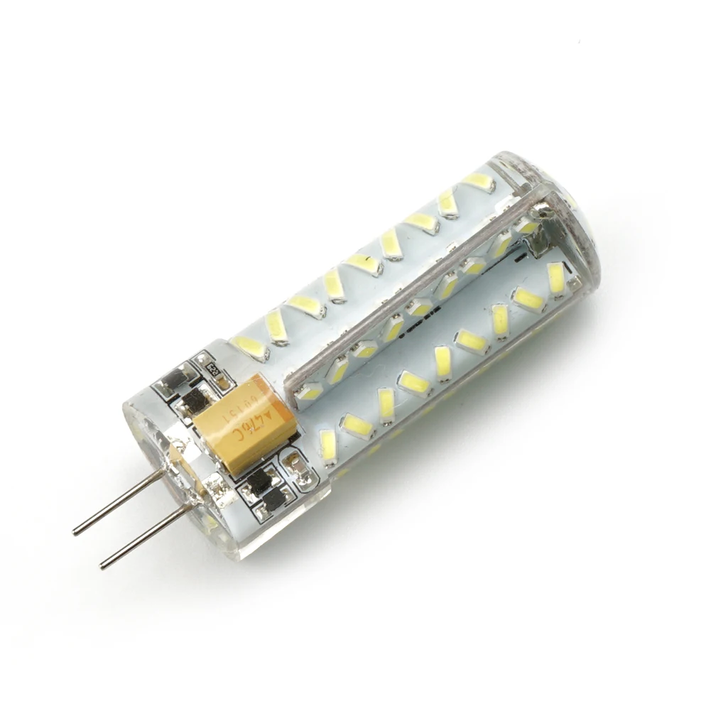 G4 светодиодный лампа 8 Вт теплый/холодный белый AC/DC12V SMD3014 81 светодиодный S 360 Угол луча люстра