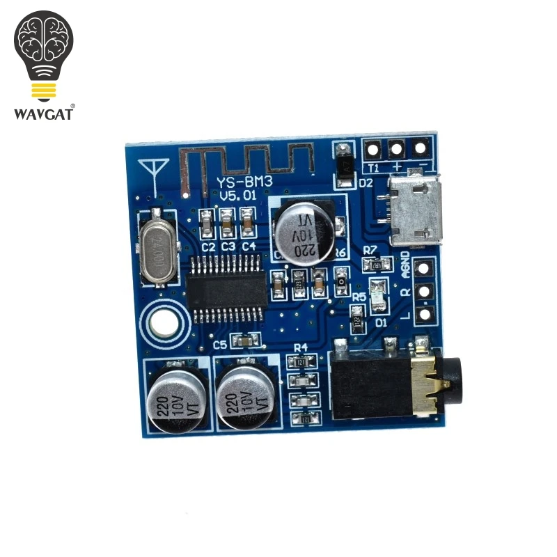 WAVGAT 4 1 Bluetooth MP3 BLE декодер плата модуль без потерь автомобильный динамик аудио
