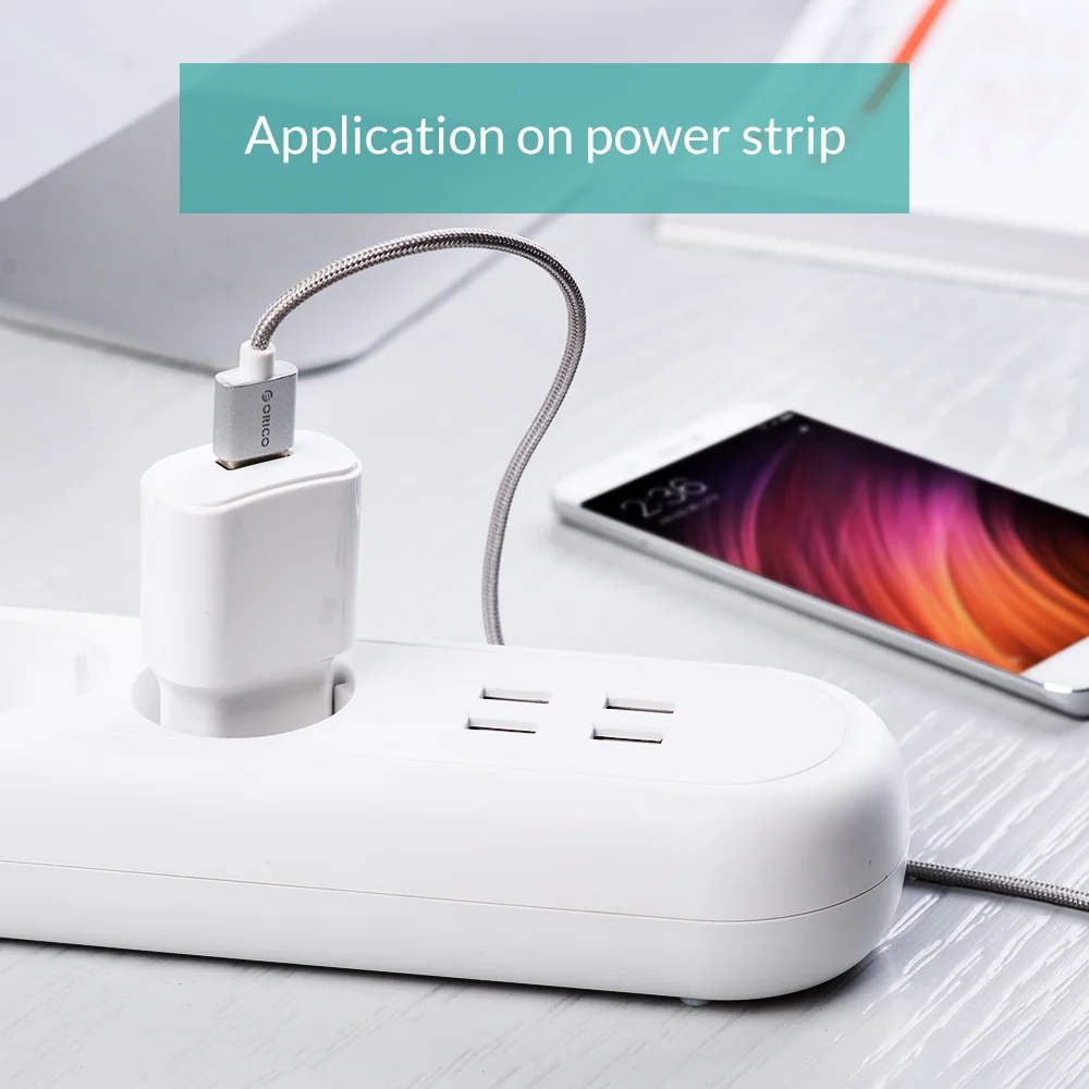 ORICO 2 шт. 10 Вт 5 USB зарядное устройство для путешествий настенное быстрое