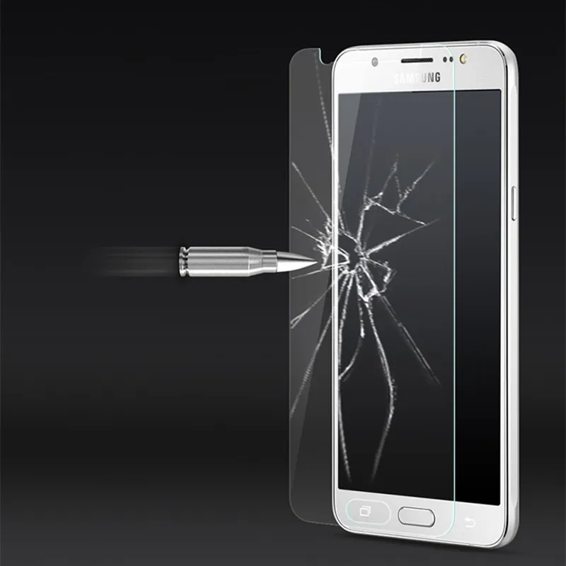 2 шт. Защитное стекло для samsung Galaxy J7 2016 закаленное J710 | Мобильные телефоны и