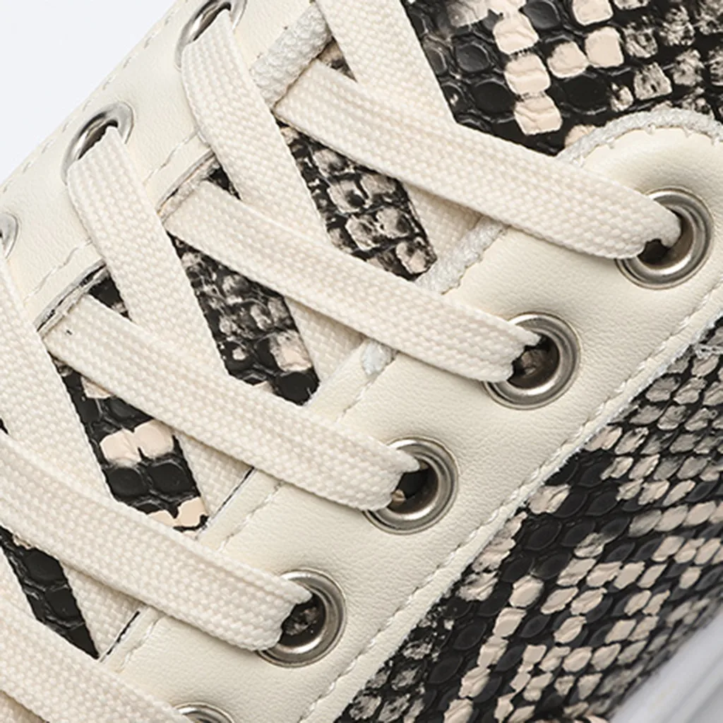 Женская Вулканизированная обувь модные кроссовки на платформе парусиновая