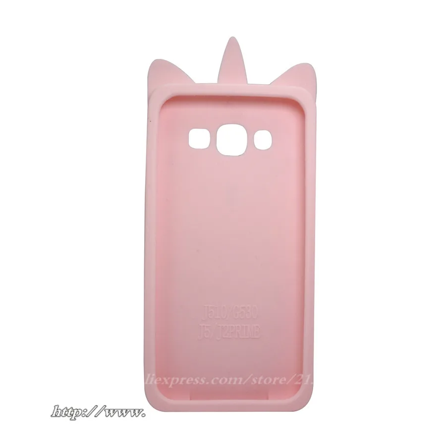 Для Samsung Galaxy J5 2016 j510 SM-J510F силиконовый 3D с рисунком кота из мультфильма для