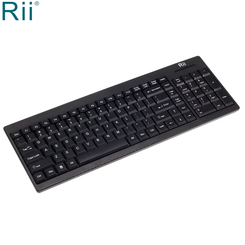 Rii RK901 2 4 GHz Беспроводная клавиатура для ПК/ноутбука игровая с USB нано-приемником