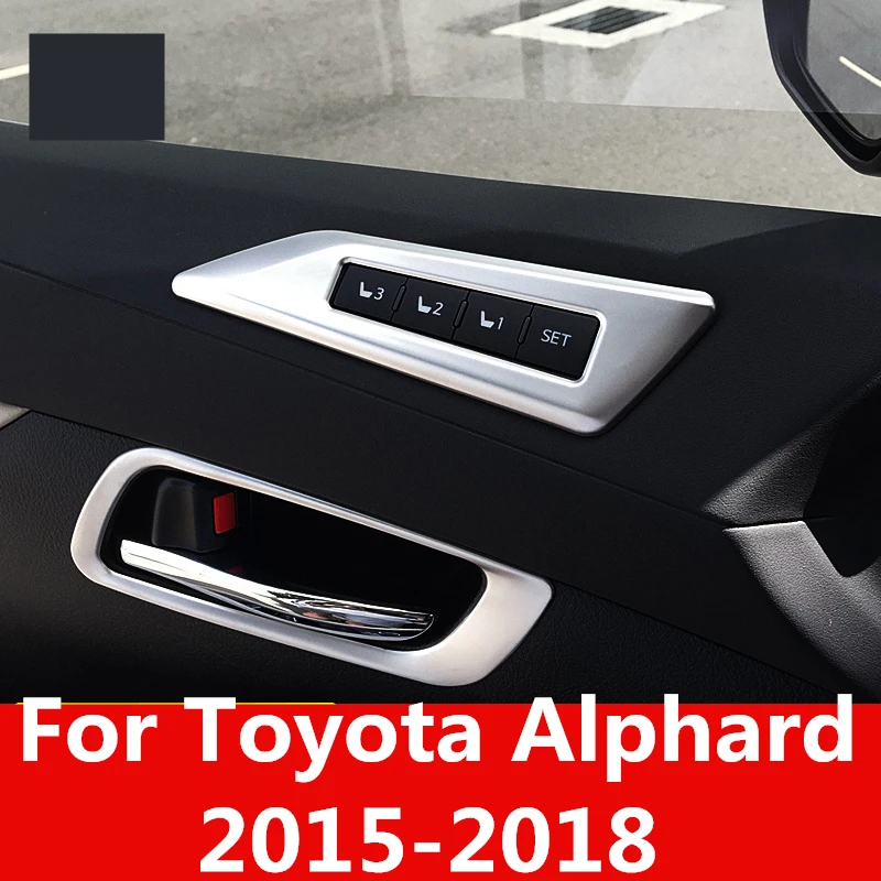 Для Toyota Alphard 2015 2018 комплекты для украшения интерьера автомобиля переключатели