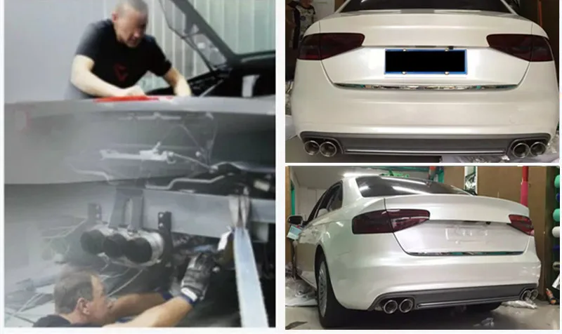 Новинка, выхлопная труба akrapovic из нержавеющей стали, выхлопная труба для автомобиля-Стайлинг, выхлопная труба, глушитель, наконечник из нержавеющей стали, выхлопная труба