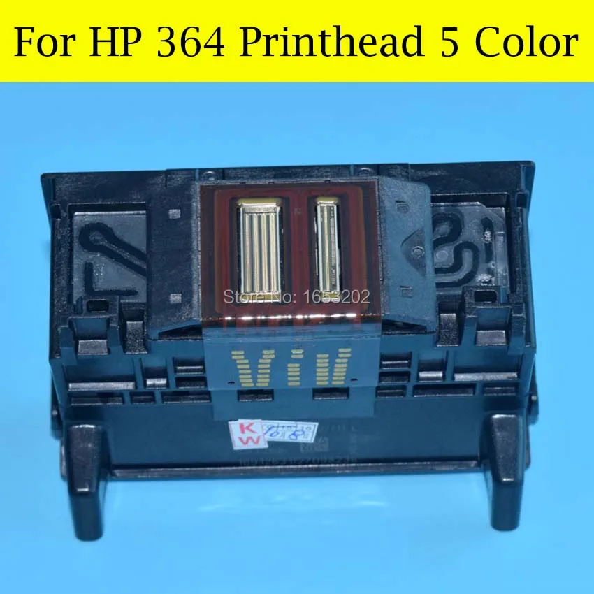 5 цветов для головки принтера HP364 HP D5460 C309A C310A C410B C410C C510A CN503B CQ521B 364 | Компьютеры и