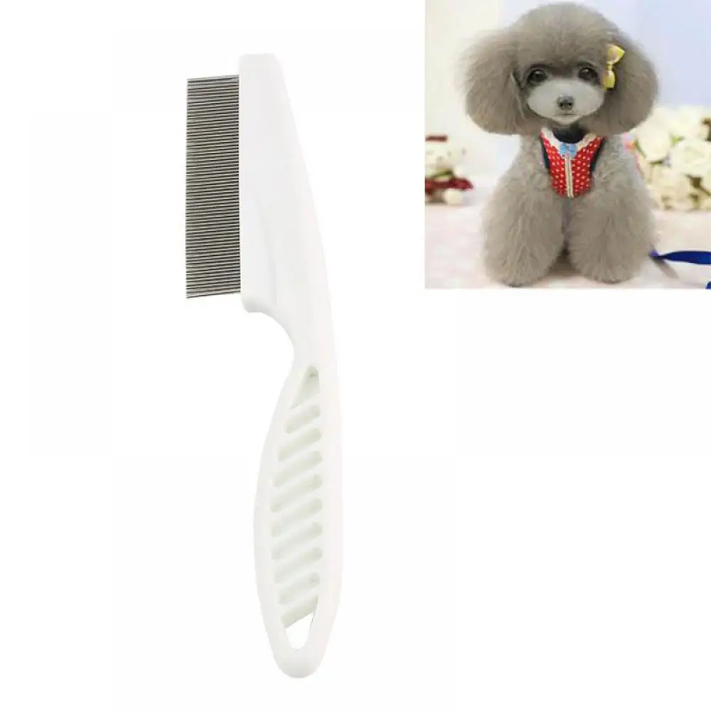 

Pet Hair Flea Comb Stainless Dog Cat Shedding Grooming Brush Tool 1 pc Pet Cleaner Comb Fashion Styling Tools
