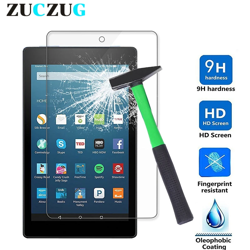 9H Защитная пленка для экрана kindle нового Kindle Fire HD 8 закаленное стекло HD8 выпуск