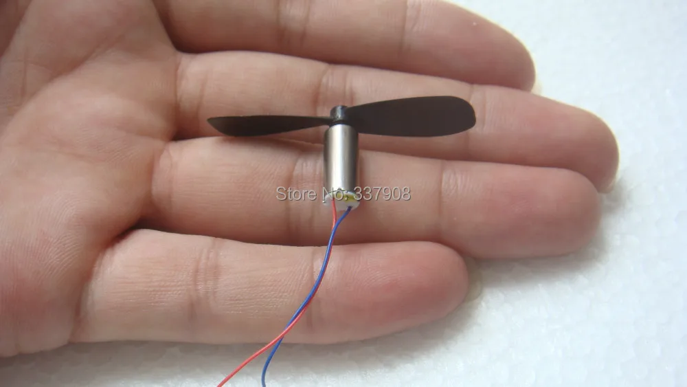 5 пар 6*14 мм Высокомагнетические полые чашки двигателя 4.2V/45600RPM + Пропеллеры для
