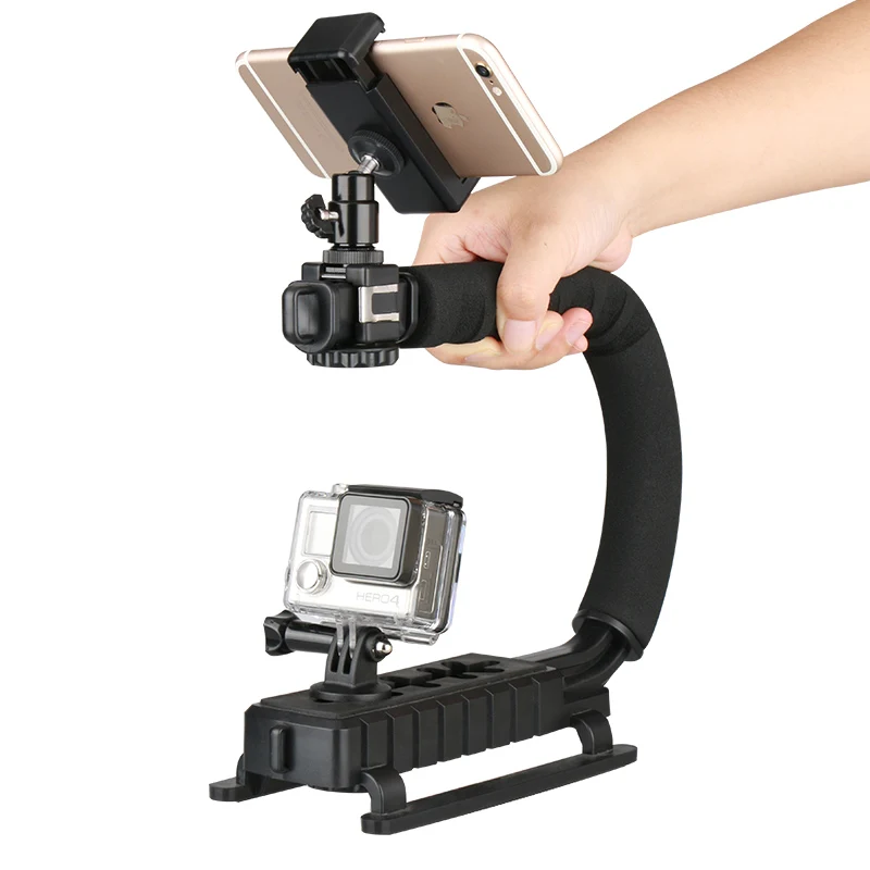 Держатель для обуви Ulanzi 3 Ручной Стабилизатор Gopro Hero экшн камер iPhone Xiaomi смартфонов