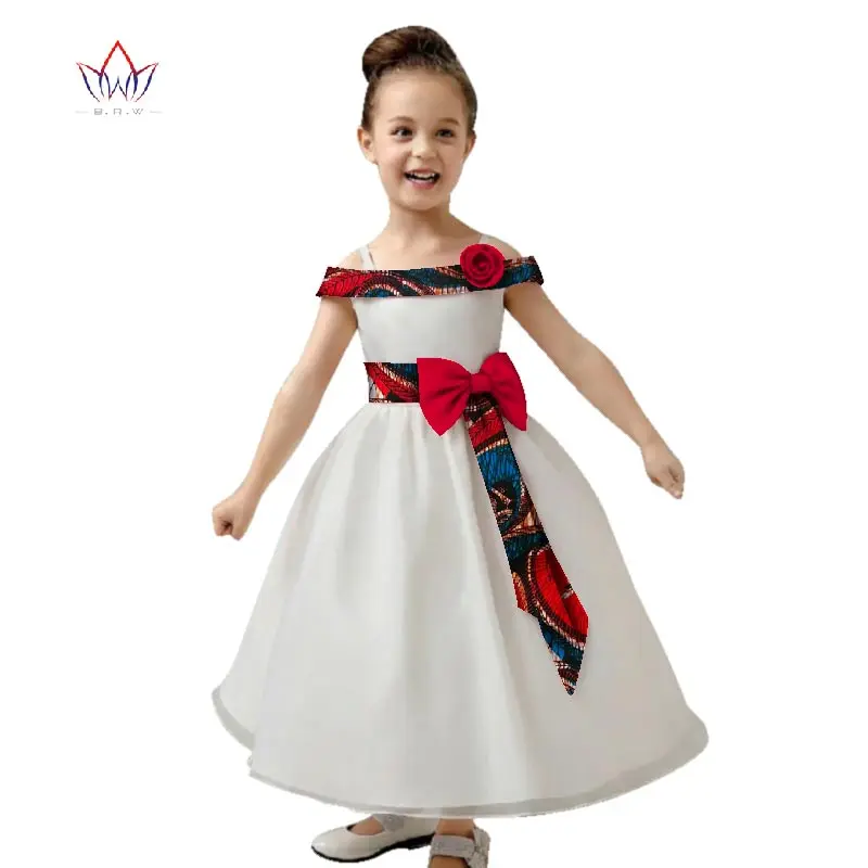 Новинка 2019 года Летнее Детское платье в африканском стиле милые платья из пряжи